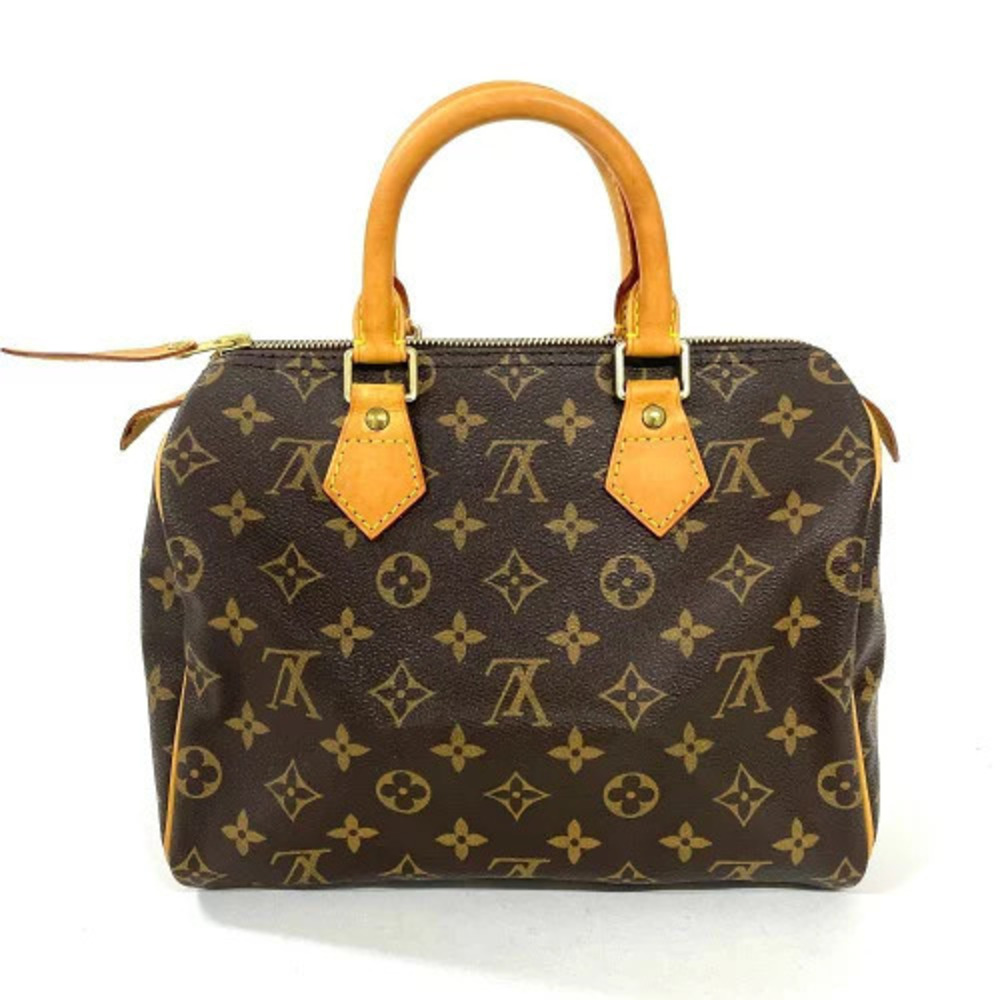 Louis Vuitton Speedy Handbag Monogram Canvas Brown